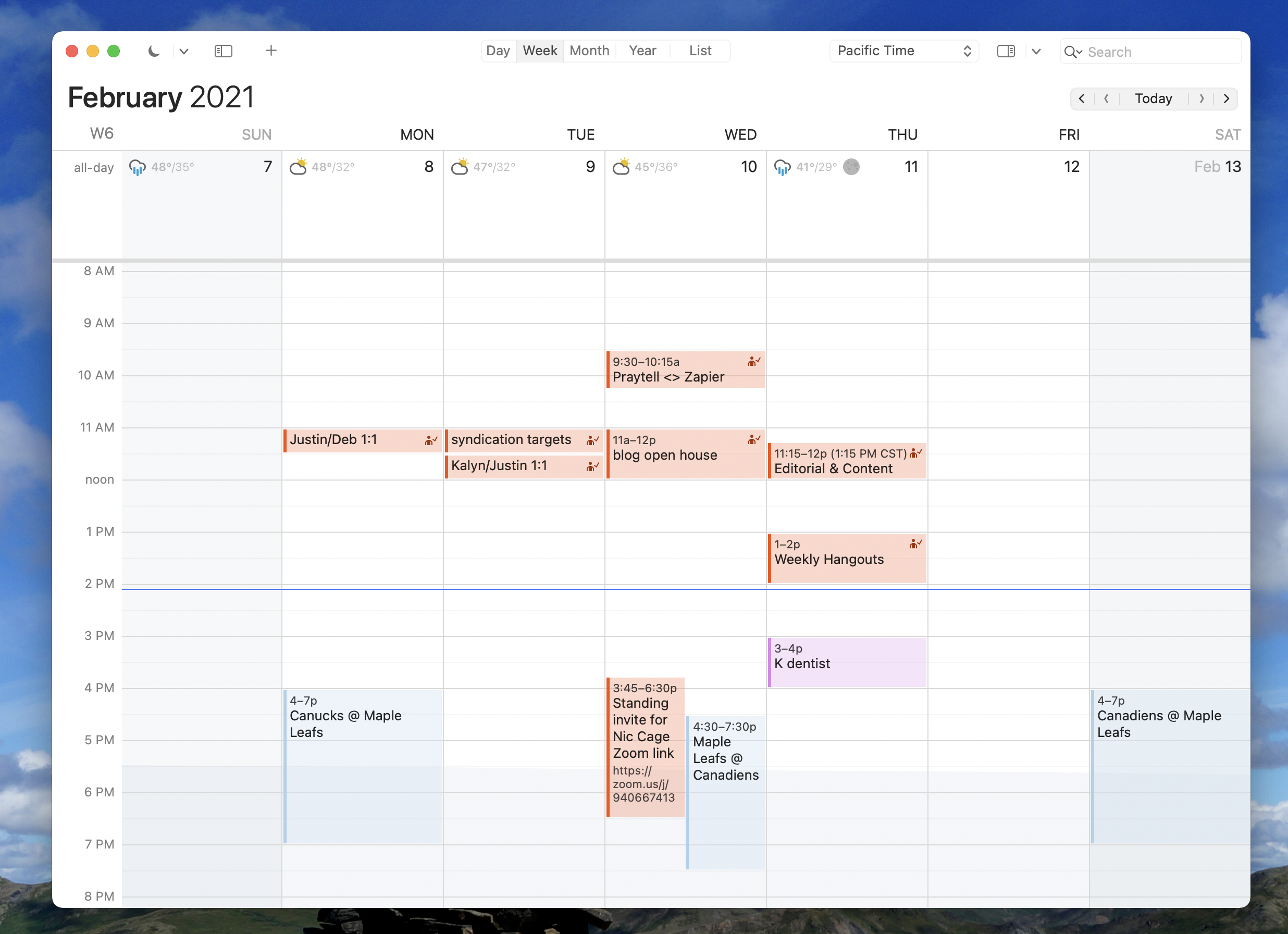 simple calendar app for mac